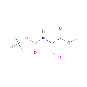 Methyl 2-((tert-butoxycarbonyl)amino)-3-iodopropanoate