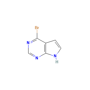 4-bromo-7H-pyrrolo(2,3-d)pyrimidine