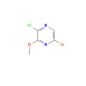 5-Bromo-2-chloro-3-methoxypyrazine