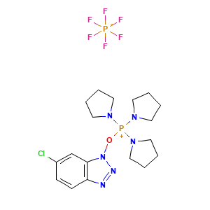 (6-Chloro-1H-benzotriazol-1-yloxy)tripyrrolidinophosphonium Hexafluorophosphate