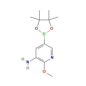 2-Methoxy-5-(4,4,5,5-tetramethyl-1,3,2-dioxaborolan-2-yl)pyridin-3-amine