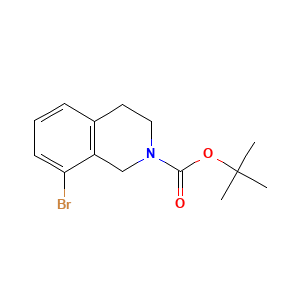 Tert-butyl 8-bromo-1,2,3,4-tetrahydroisoquinoline-2-carboxylate