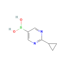(2-Cyclopropylpyrimidin-5-yl)boronic acid