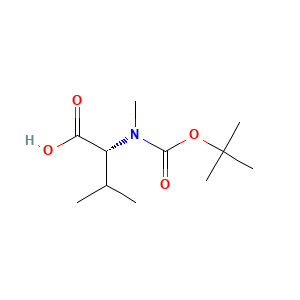 (R)-2-((tert-Butoxycarbonyl)(methyl)amino)-3-methylbutanoic acid