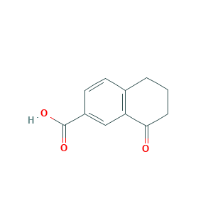 8-Oxo-5,6,7,8-tetrahydronaphthalene-2-carboxylic acid