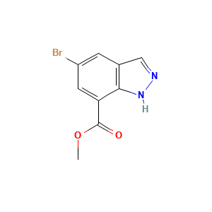 methyl 5-bromo-1H-indazole-7-carboxylate