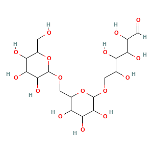 Hexopyranosyl-(1->6)hexopyranosyl-(1->6)hexose