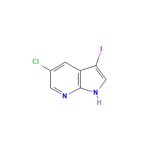 5-Chloro-3-iodo-1H-pyrrolo[2,3-b]pyridine