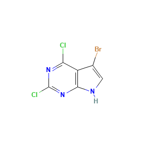 5-Bromo-2,4-dichloro-7H-pyrrolo[2,3-d]pyrimidine