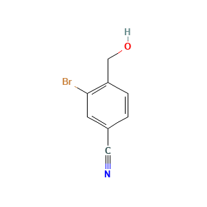 3-Bromo-4-(hydroxymethyl)benzonitrile