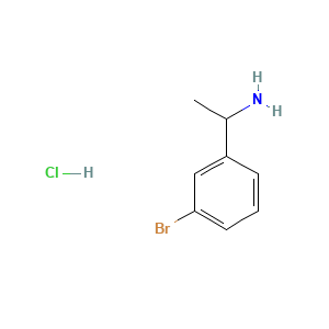1-(3-Bromophenyl)ethan-1-amine hydrochloride