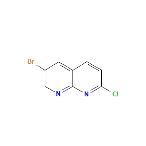 6-Bromo-2-chloro-1,8-naphthyridine