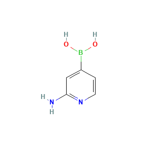 B-(2-Amino-4-pyridinyl)boronic acid