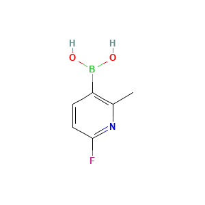 (6-Fluoro-2-methylpyridin-3-yl)boronic acid