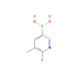 (6-Fluoro-5-methylpyridin-3-yl)boronic acid