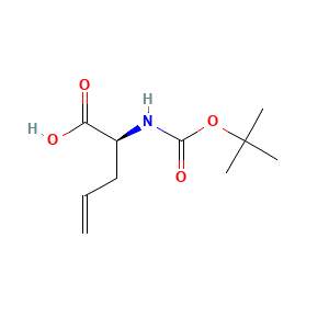 (2S)-2-(((tert-butoxy)carbonyl)amino)pent-4-enoic acid