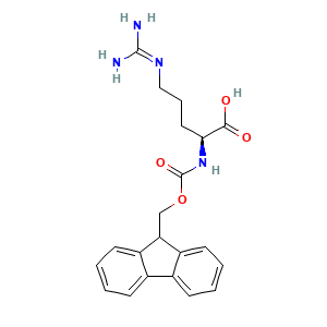 (2S)-5-carbamimidamido-2-({[(9H-fluoren-9-yl)methoxy]carbonyl}amino)pentanoic acid