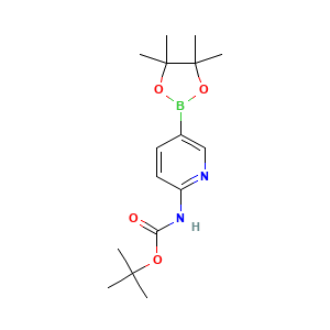 tert-butyl N-(5-(tetramethyl-1,3,2-dioxaborolan-2-yl)pyridin-2-yl)carbamate