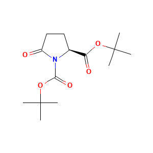 Di-tert-butyl (2S)-5-oxopyrrolidine-1,2-dicarboxylate