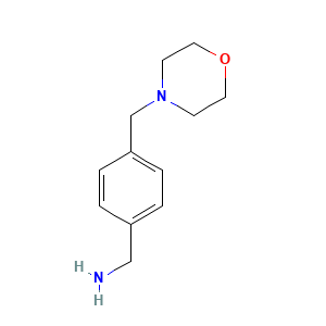 [4-(Morpholin-4-ylmethyl)phenyl]methanamine