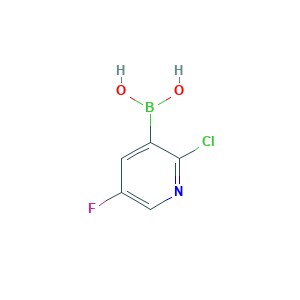 2-Chloro-5-fluoropyridine-3-boronic acid