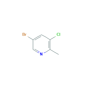 5-Bromo-3-chloro-2-methylpyridine