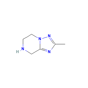 2-methyl-5H,6H,7H,8H-(1,2,4)triazolo(1,5-a)pyrazine