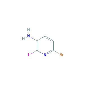 6-Bromo-2-iodopyridin-3-amine