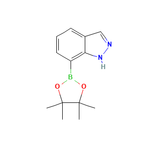 7-(4,4,5,5-tetramethyl-1,3,2-dioxaborolan-2-yl)-1H-indazole