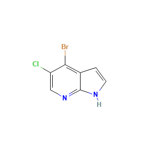 4-Bromo-5-chloro-1H-pyrrolo(2,3-b)pyridine