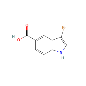 3-Bromo-1H-indole-5-carboxylic acid