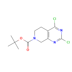 tert-Butyl 2,4-dichloro-5,8-dihydropyrido[3,4-d]pyrimidine-7(6H)-carboxylate