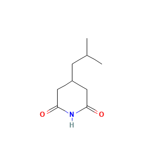 4-(2-Methylpropyl)piperidine-2,6-dione