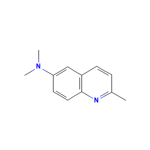 6-Quinolinamine, N,N,2-trimethyl-