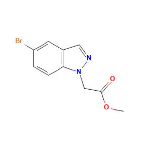 1H-Indazole-1-acetic acid, 5-bromo-, methyl ester