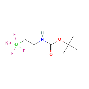 potassium tert-butyl N-(2-(trifluoroboranuidyl)ethyl)carbamate