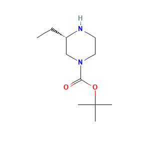 tert-Butyl (3S)-3-ethylpiperazine-1-carboxylate