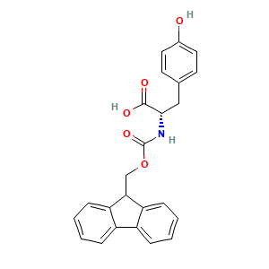 (2S)-2-((((9H-fluoren-9-yl)methoxy)carbonyl)amino)-3-(4-hydroxyphenyl)propanoic acid