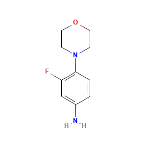 3-Fluoro-4-morpholinoaniline