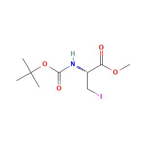 methyl (2R)-2-(((tert-butoxy)carbonyl)amino)-3-iodopropanoate