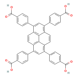 4,4',4'',4'''-(Pyrene-1,3,6,8-tetrayl)tetrabenzoic acid