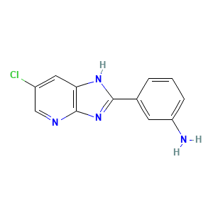 3-(6-Chloro-3H-imidazo[4,5-b]pyridin-2-yl)benzenamine