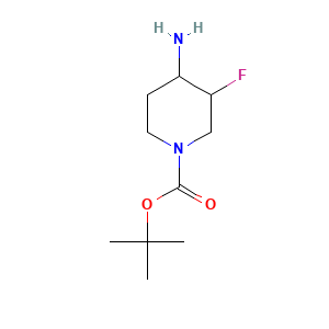 1-Boc-3-fluoro-4-aminopiperidine