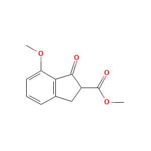 Methyl 7-methoxy-1-oxo-2,3-dihydro-1H-indene-2-carboxylate
