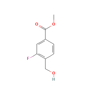 Methyl 3-fluoro-4-(hydroxymethyl)benzoate