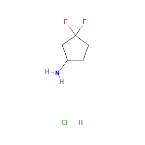 3,3-Difluorocyclopentan-1-amine hydrochloride