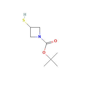 tert-Butyl 3-sulfanylazetidine-1-carboxylate