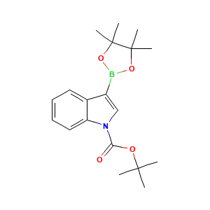 tert-Butyl 3-(4,4,5,5-tetramethyl-1,3,2-dioxaborolan-2-yl)-1H-indole-1-carboxylate