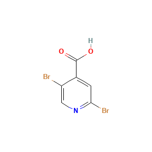 2,5-Dibromoisonicotinic acid