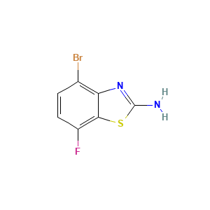 4-Bromo-7-fluoro-1,3-benzothiazol-2-amine